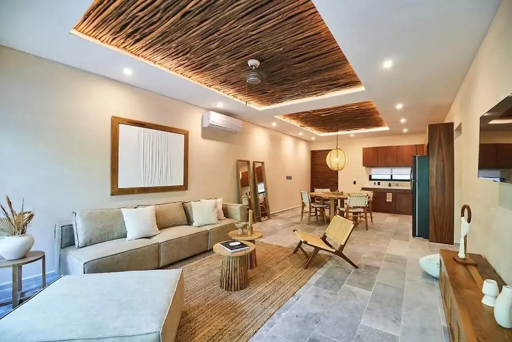 Kataleya Tulum By Zaazil - Spectacular Apartment In The Jungle, Up To 9 People , With Hot Tub And Spa In Luum Zama