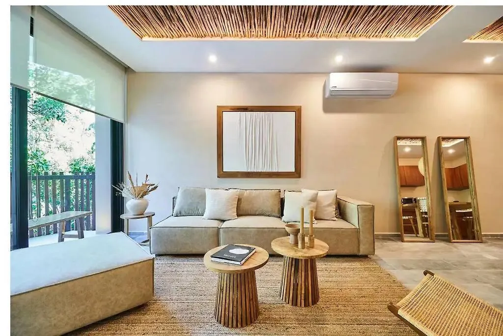 Kataleya Tulum By Zaazil - Spectacular Apartment In The Jungle, Up To 9 People , With Hot Tub And Spa In Luum Zama Mexico