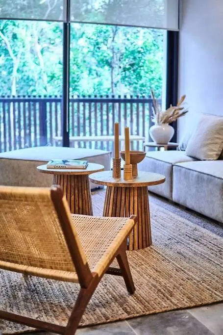Kataleya Tulum By Zaazil - Spectacular Apartment In The Jungle, Up To 9 People , With Hot Tub And Spa In Luum Zama